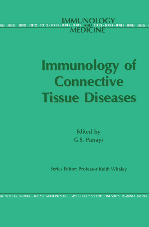 Immunology of the Connective Tissue Diseases - 