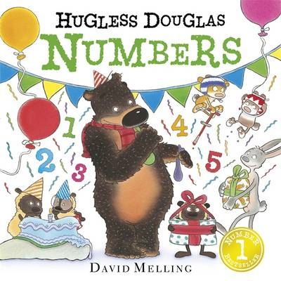 Hugless Douglas Numbers Board Book - David Melling