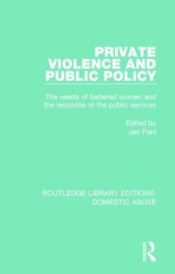 Private Violence and Public Policy - 