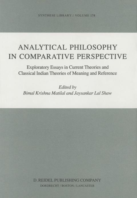 Analytical Philosophy in Comparative Perspective - 