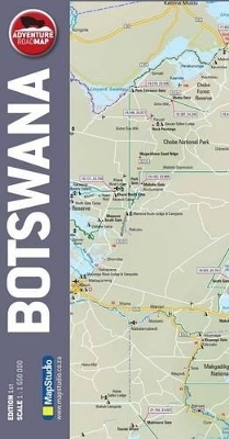 Adventure Road Map Botswana - MapStudio MapStudio