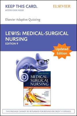 Elsevier Adaptive Quizzing for Medical-Surgical Nursing (Access Card), Updated Edition - Sharon L. Lewis, Shannon Ruff Dirksen, Margaret M. Heitkemper, Linda Bucher