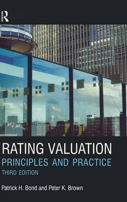 Rating Valuation - Patrick H. Bond, Peter Brown, Peter K. Brown