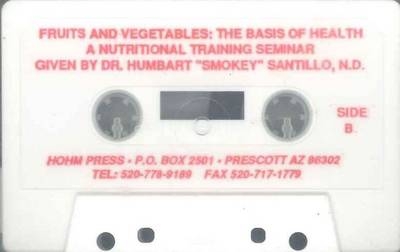 Fruits & Vegetables Cassette - Dr Humbart Santillo