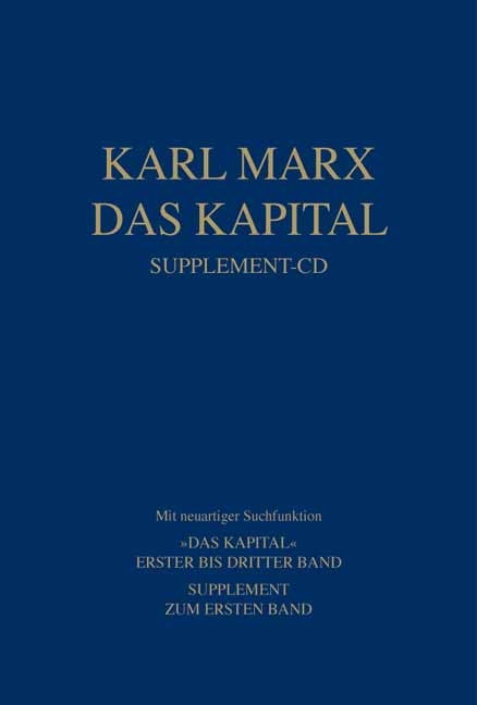 Das Kapital. Supplement-CD - Karl Marx