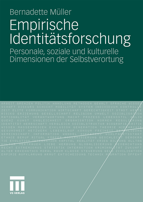 Empirische Identitätsforschung - Bernadette Müller