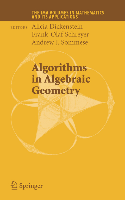 Algorithms in Algebraic Geometry - 