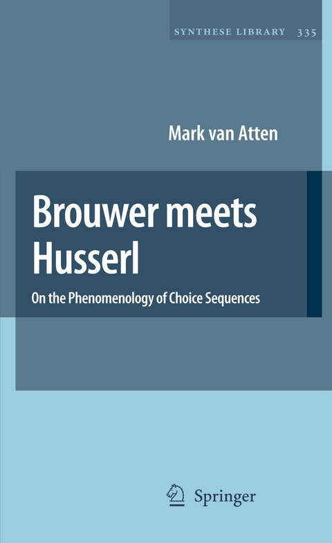 Brouwer meets Husserl - Mark Van Atten