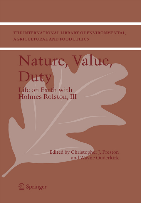 Nature, Value, Duty - 