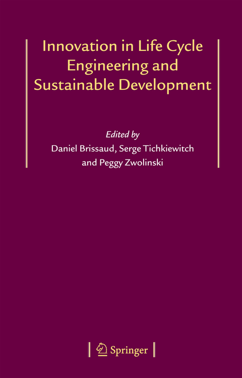 Innovation in Life Cycle Engineering and Sustainable Development - 