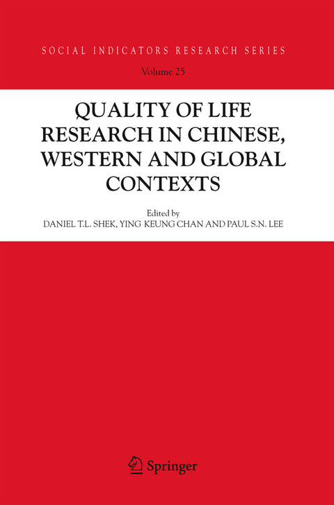 Quality-of-Life Research in Chinese, Western and Global Contexts - 