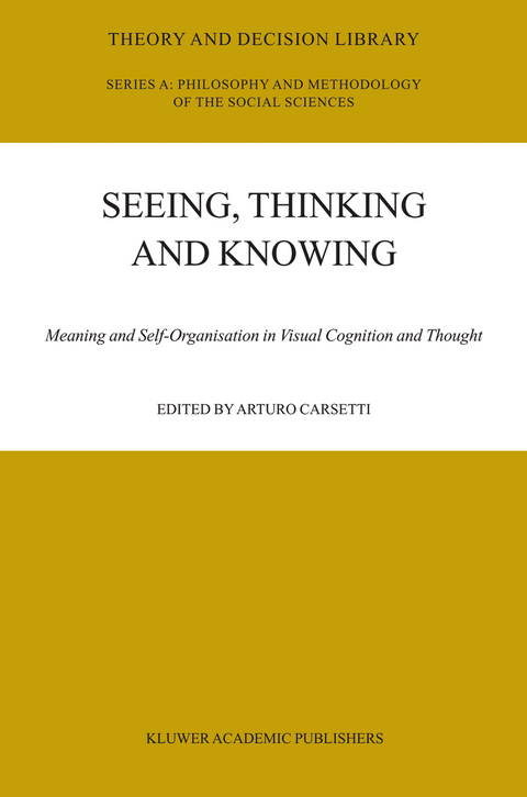 Seeing, Thinking and Knowing - 
