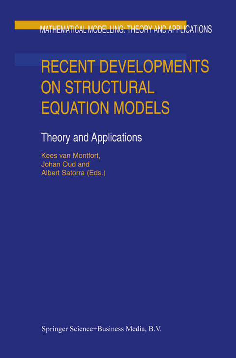 Recent Developments on Structural Equation Models - 