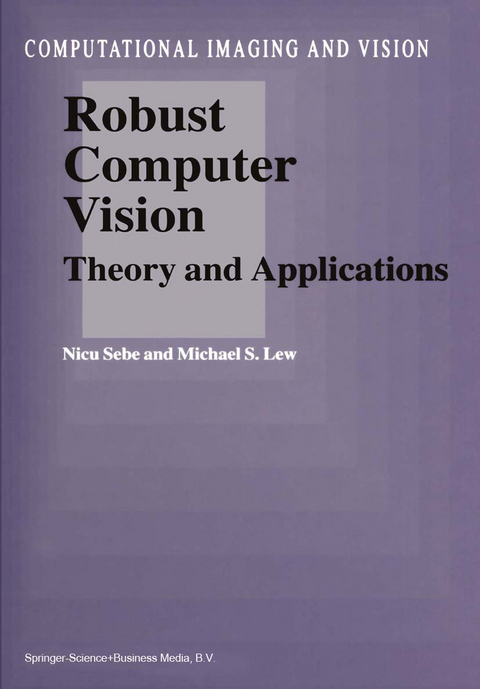 Robust Computer Vision - N. Sebe, M.S. Lew