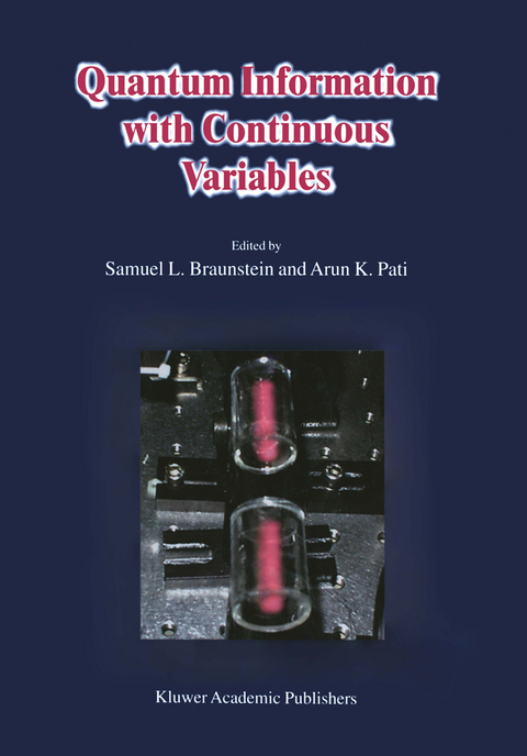 Quantum Information with Continuous Variables - 