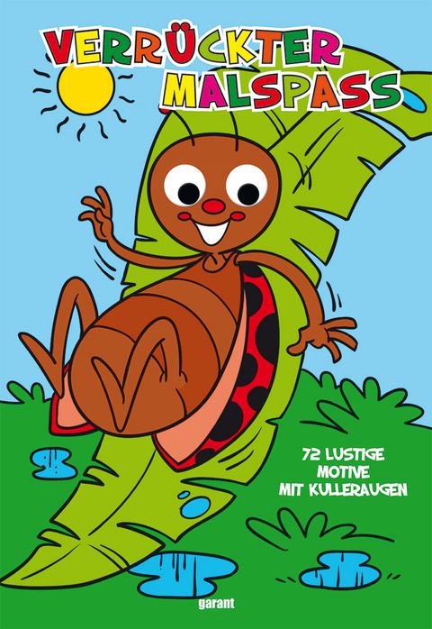 Wackelaugen Malbuch Käfer