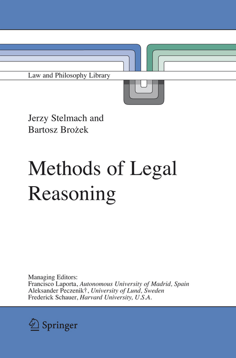 Methods of Legal Reasoning - Jerzy Stelmach, Bartosz Brozek