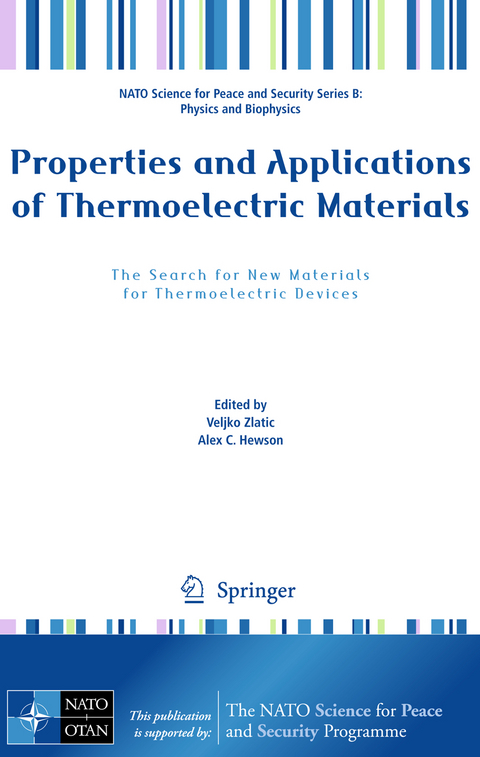 Properties and Applications of Thermoelectric Materials - 
