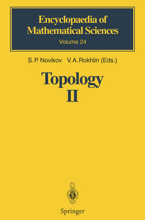 Topology II - D.B. Fuchs, O.Ya. Viro