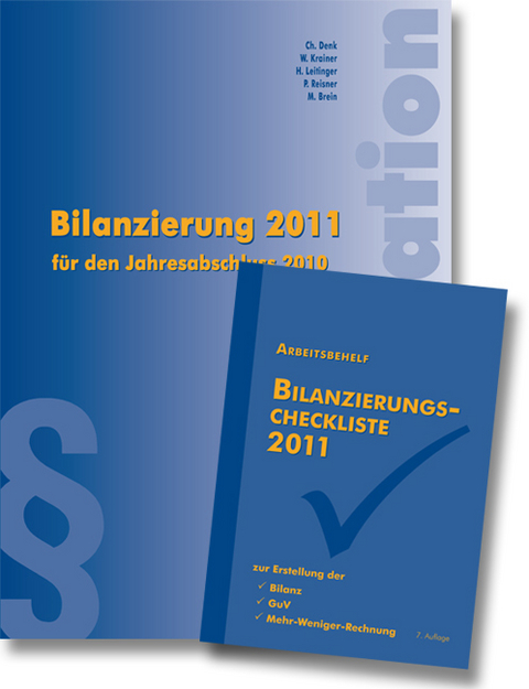 Bilanzierung und Bilanzierungscheckliste 2011 - Kombi-Paket