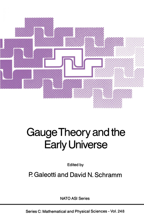 Gauge Theory and the Early Universe - 