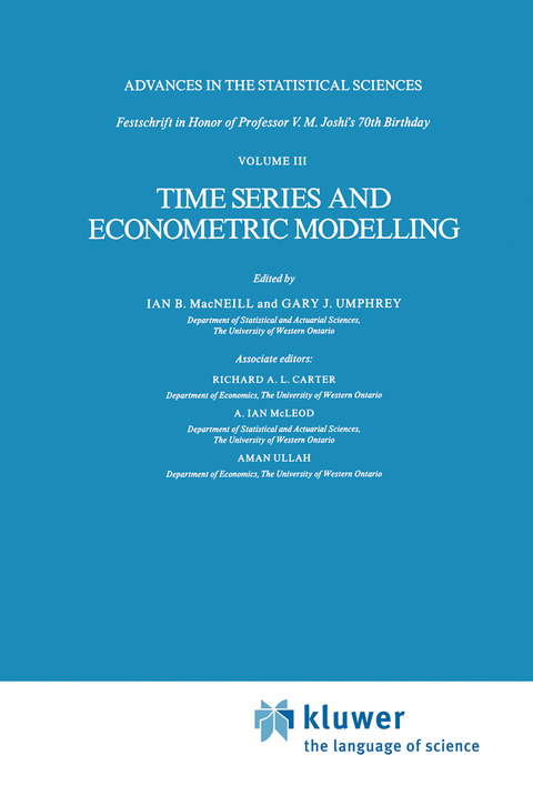 Time Series and Econometric Modelling - 