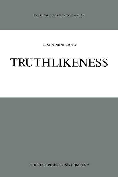 Truthlikeness - I. Niiniluoto