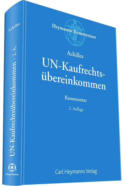 UN - Kaufrechtsübereinkommen - Wilhelm-Albrecht Achilles