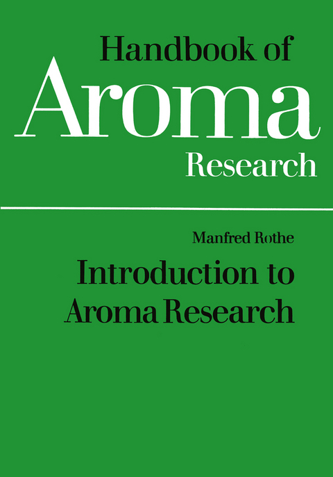 Introduction to Aroma Research - Manfred Rothe