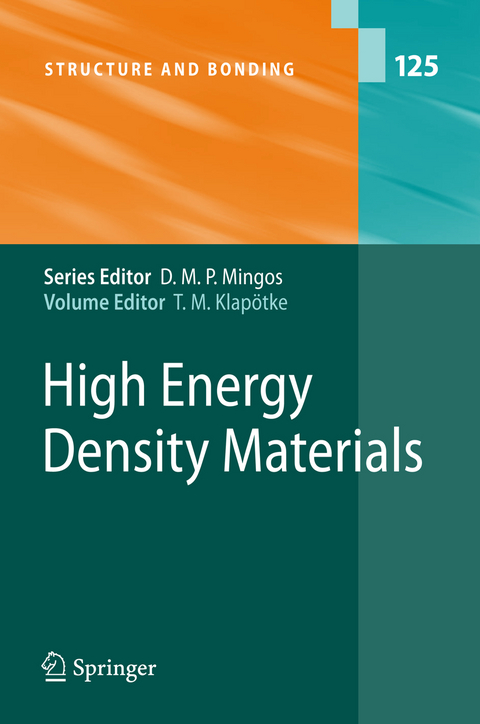 High Energy Density Materials - 