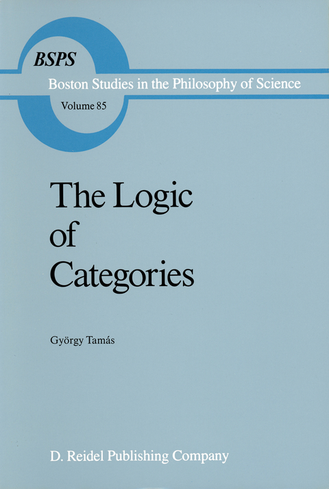 The Logic of Categories - Gyorgy Tamás