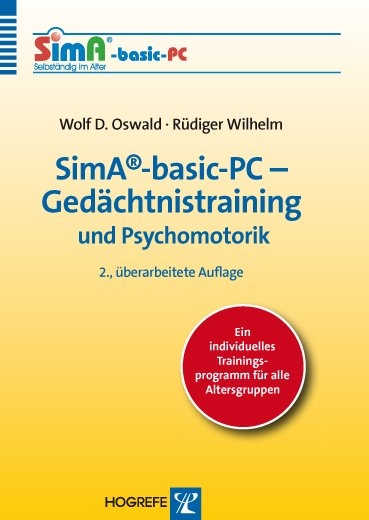 SimA®-basic-PC – Gedächtnistraining und Psychomotorik, Version 2.0 - Wolf D. Oswald, Rüdiger Wilhelm