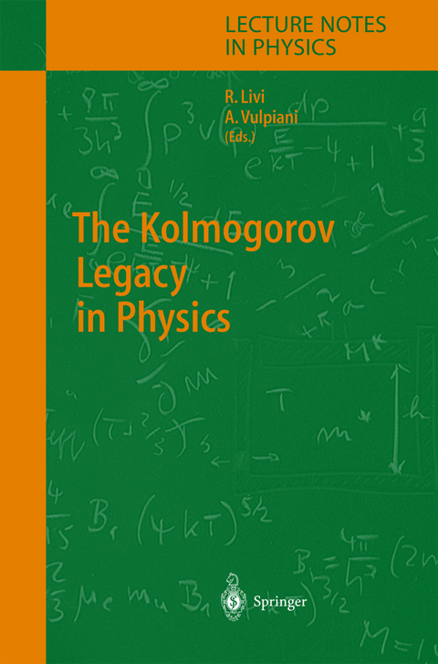 The Kolmogorov Legacy in Physics - 