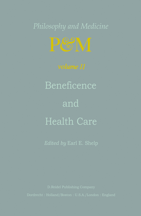 Beneficence and Health Care - 