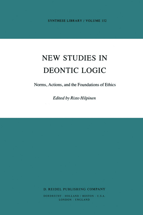 New Studies in Deontic Logic - 