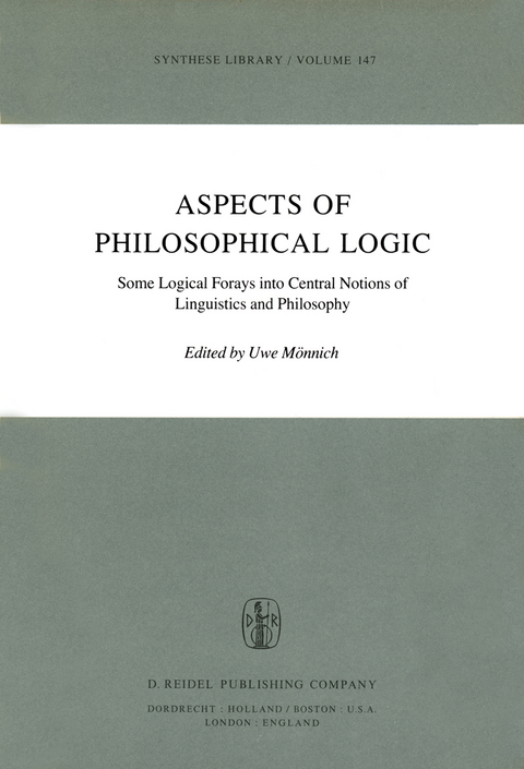Aspects of Philosophical Logic - 