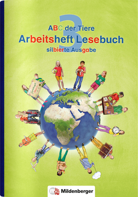 ABC der Tiere 3 – Arbeitsheft Lesebuch, silbierte Ausgabe - 