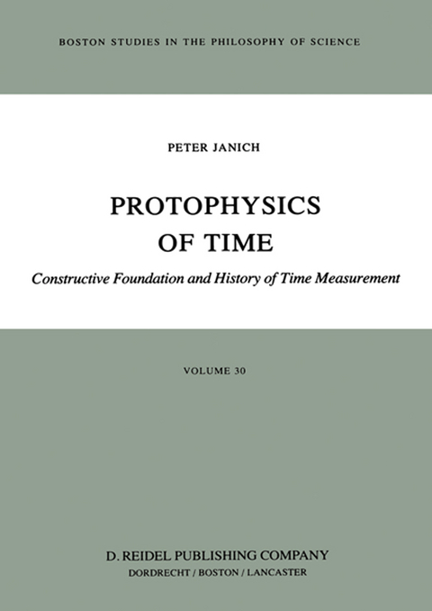 Protophysics of Time - P. Janich