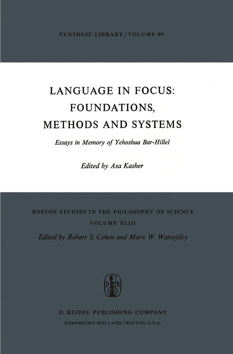 Language in Focus: Foundations, Methods and Systems - 