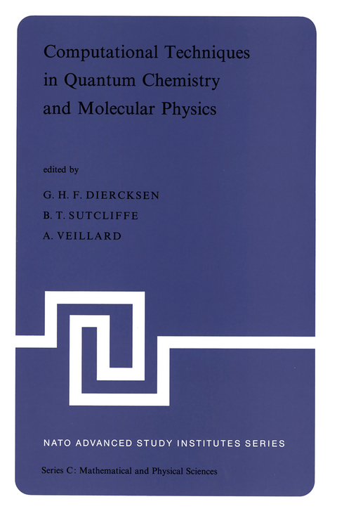 Computational Techniques in Quantum Chemistry and Molecular Physics - 