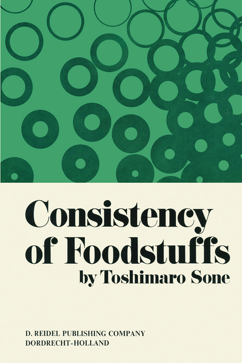 Consistency of Foodstuffs - T. Sone