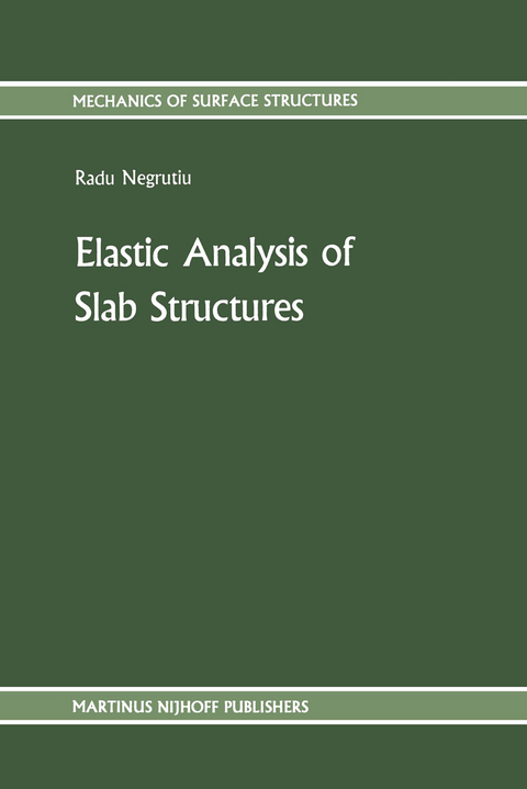 Elastic Analysis of Slab Structures - Radu Negrutiu