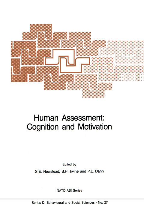 Human Assessment: Cognition and Motivation - 