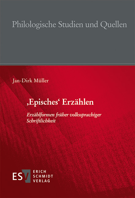 'Episches' Erzählen - Jan-Dirk Müller