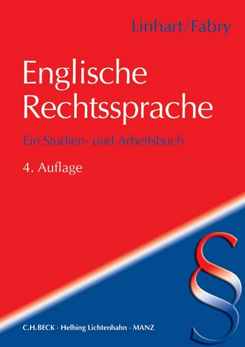 Englische Rechtssprache - Karin Linhart, Roger Fabry