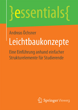 Leichtbaukonzepte - Andreas Öchsner