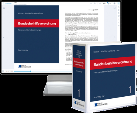 Bundesbeihilfeverordnung – Print + Digital - Leonhard Köhnen, Gerhard Schröder, Amelungk Uwe, Just Olaf