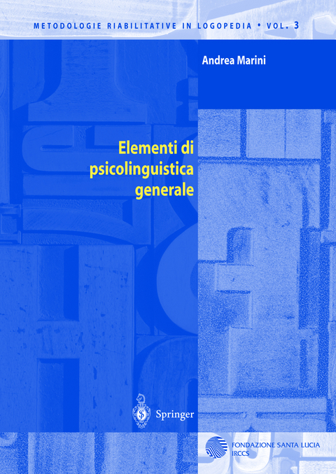 Elementi di psicolinguistica generale - Andrea Marini