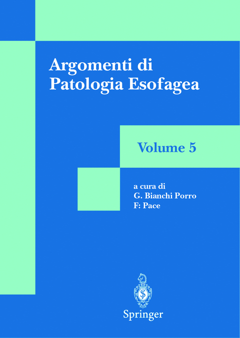 Argomenti di Patologia Esofagea - 