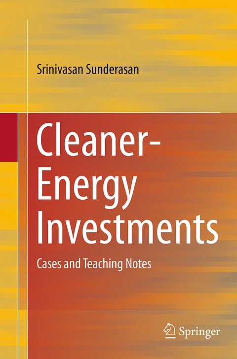 Cleaner-Energy Investments - Srinivasan Sunderasan